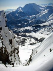 Dalla vetta verso Civrari e conca dei Tornetti