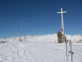 La vetta di Cima Mares