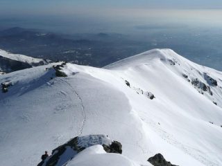 vista verso la pianura biellese