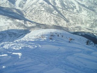 pendio a quota 1.700 mt