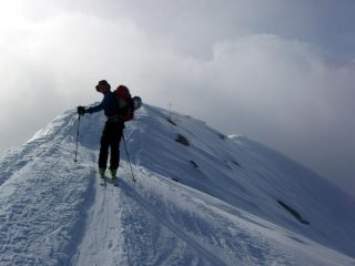 Arrivo in punta con la perturba