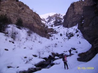 nel canyon iniziale