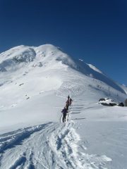 Da qui parte la variante di discesa