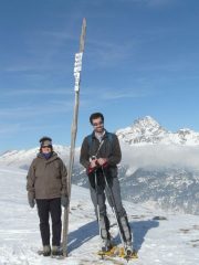 Anna e Enrico sul Cugn di Goria