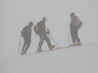 La discesa nella nebbia