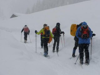 ci aspettano neve e nebbia