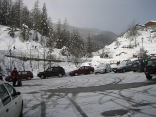 Partenza dal parcheggio ad Upega.