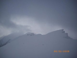 spalla nord tra imponenti cornici