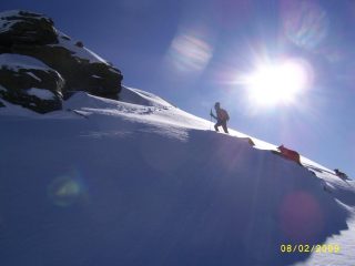 a un passo dalla cima