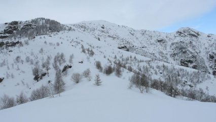 la dorsale dalla Rocca Ciaramolin