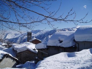 Le case al Col San Giovanni.