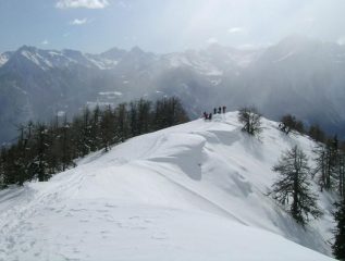 Quota 2253 sulla cresta