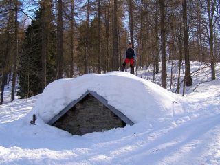Sul tetto del Gias Baus dell'Ula