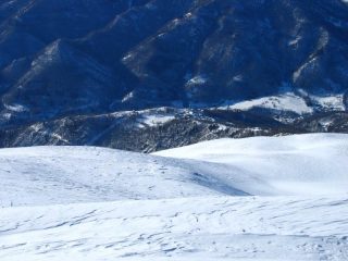 Il versante sud verso Becetto...