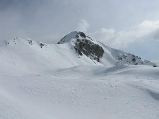 il morion visto dalla baita fontaney