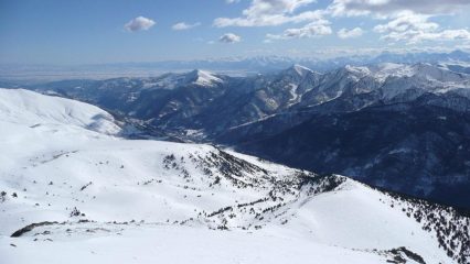 vista verso valle dalla reisasso