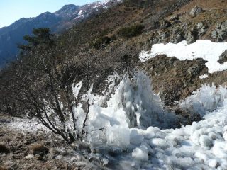 Ghiaccio al laghetto del Gava.