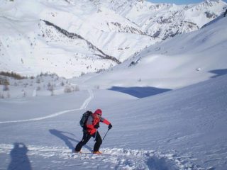 Il vallone di salita