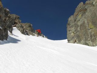 Andrea in un suggestivo passaggio