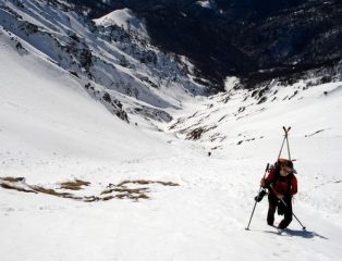 Il vallone di salita