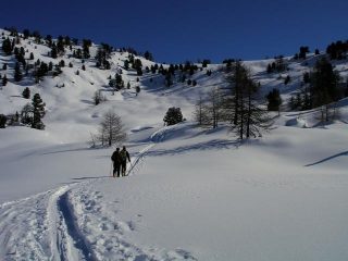 poco prima del colle.