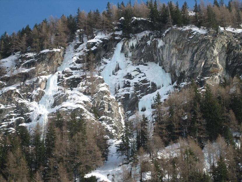 Le cascate di Revers