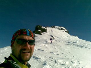 ...in prossimita' della punta...