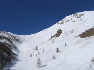 Colle delle Selle Vecchie e la cima a Sx