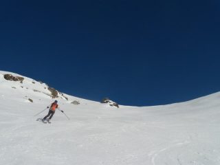 Maurizio in discesa