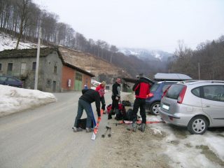 Parcheggio alla cava