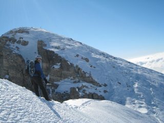 Cresta verso la vetta