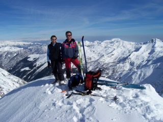 Alberto e Giusy in vetta
