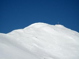 La cima con la croce
