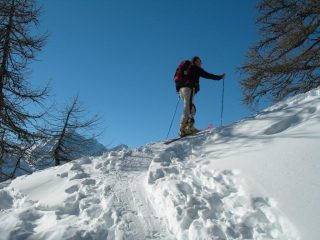 l'ultimo tratto di salita