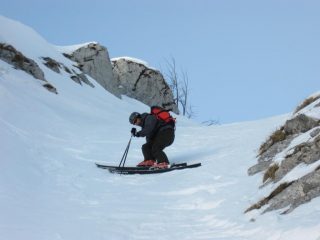 Sgommate nella strettoia
