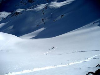 Parte alta del vallone incassato