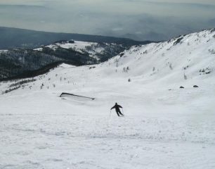 discesa parte bassa (alpe Valnera)