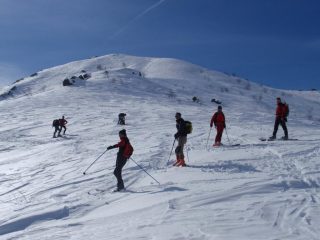 In discesa