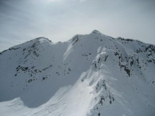Cima d'Azoglio vista dal Tschavinerhorn