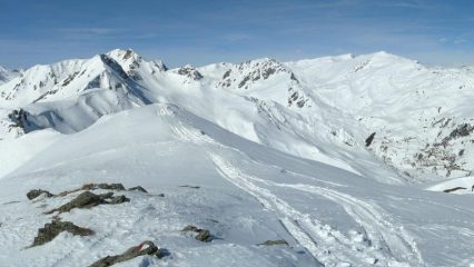 vista verso l'alta val Grana