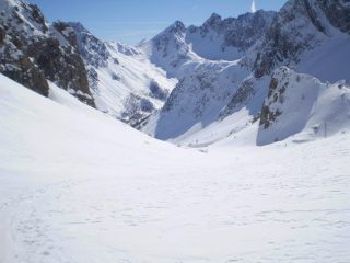 Vallone di salita e Cassin