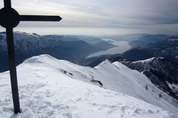 Il lago d'Orta dal Monte Cerano