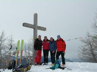 Foto di gruppo alla Croce