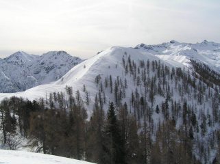la facile cresta fino al mater