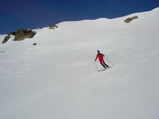 Sempre in discesa dalla vetta