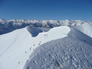 Cresta direzione Ovest