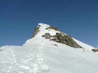 la parte rocciosa finale