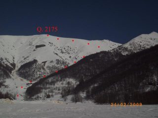 la nostra discesa di oggi  