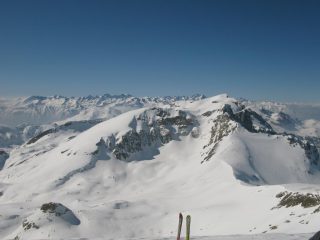 Marguareis il colle del Pas ed il vallone di discesa