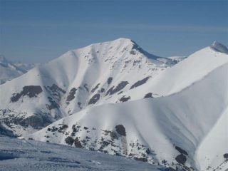 Dal Saccarello verso Bertrand e Missun, impressionanti le slavine venute giù
